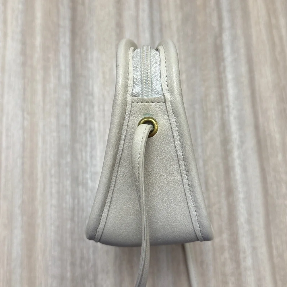 Coach Vintage 90’s Mini Hadley Bag in White Leather #0026-304 Shoulder/Crossbody - Picture 10 of 16